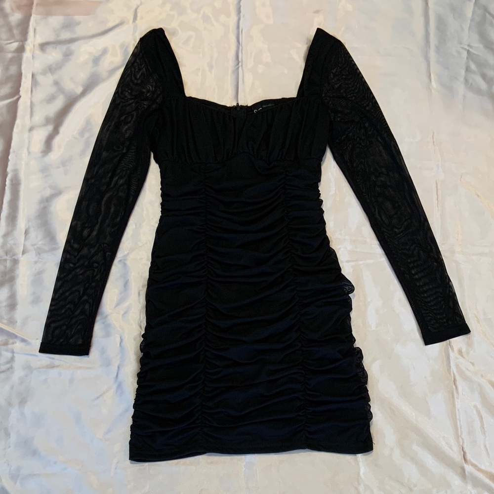 Windsor Black Long Sleeve Dress size L - Picture 5 of 12